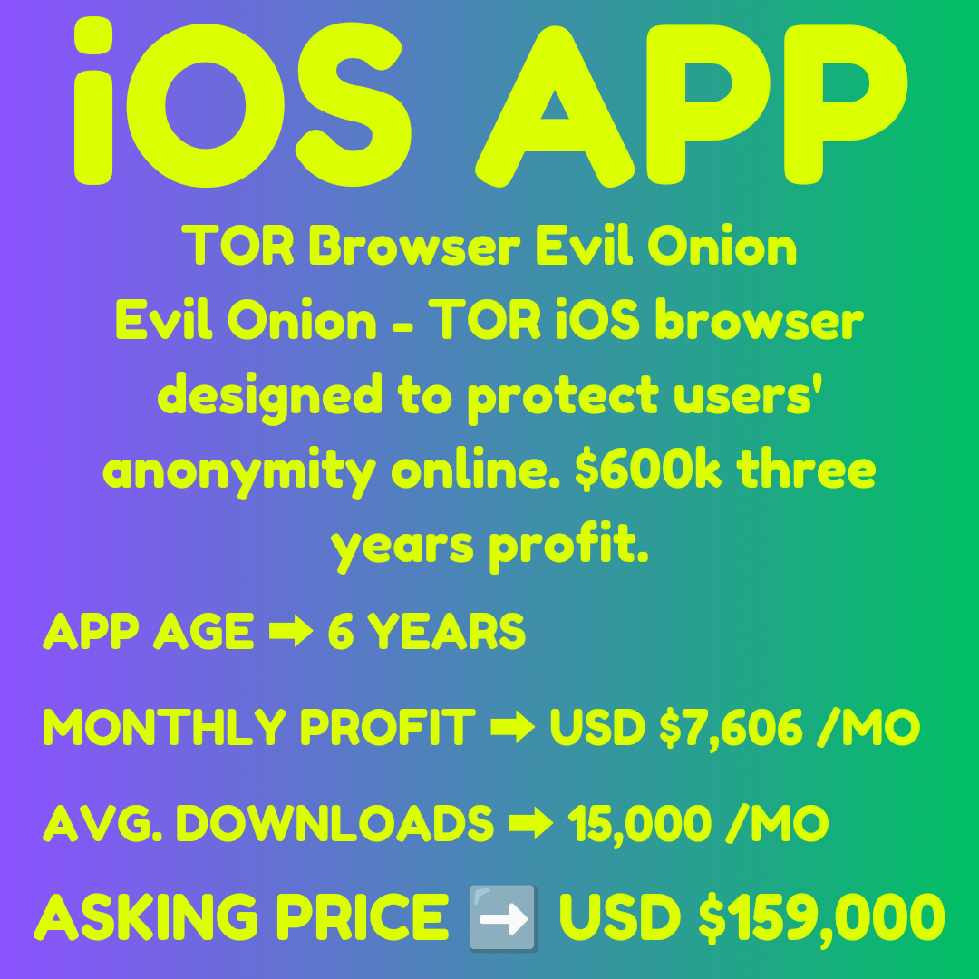 TOR Browser Evil Onion – Business For Sale